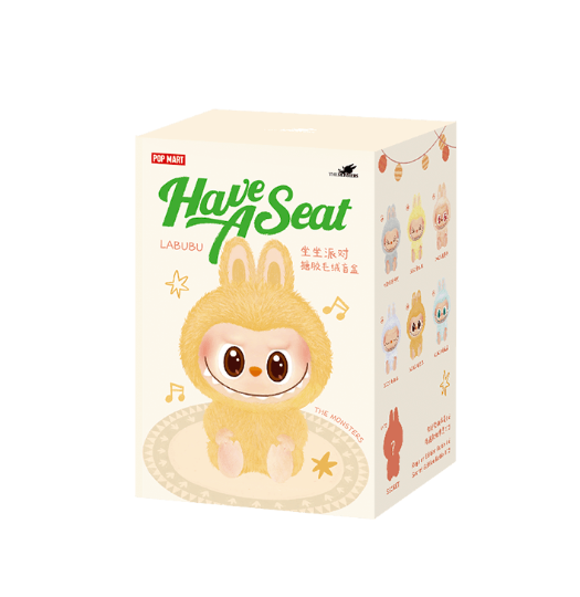 Original Labubu Doll  Have a Seat (Blind Box)