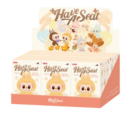 Original Labubu Doll  Have a Seat (Blind Box)