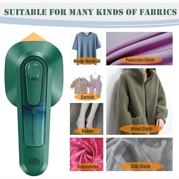 Portable Travel Iron, Mini Iron Steam Iron Handheld Ironing Machine